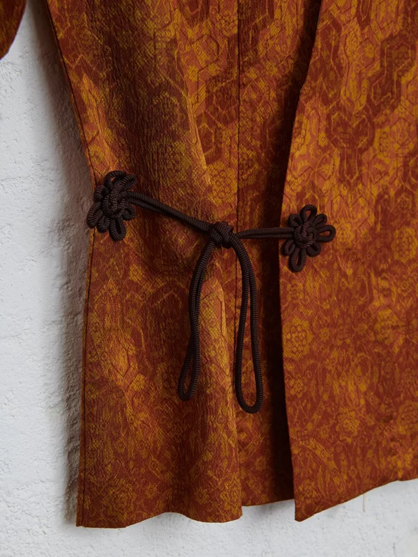 Haori con patrón geométrico - Imagen 4