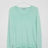 Jersey fino cuello pico