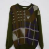Jersey ancho cuello redondo